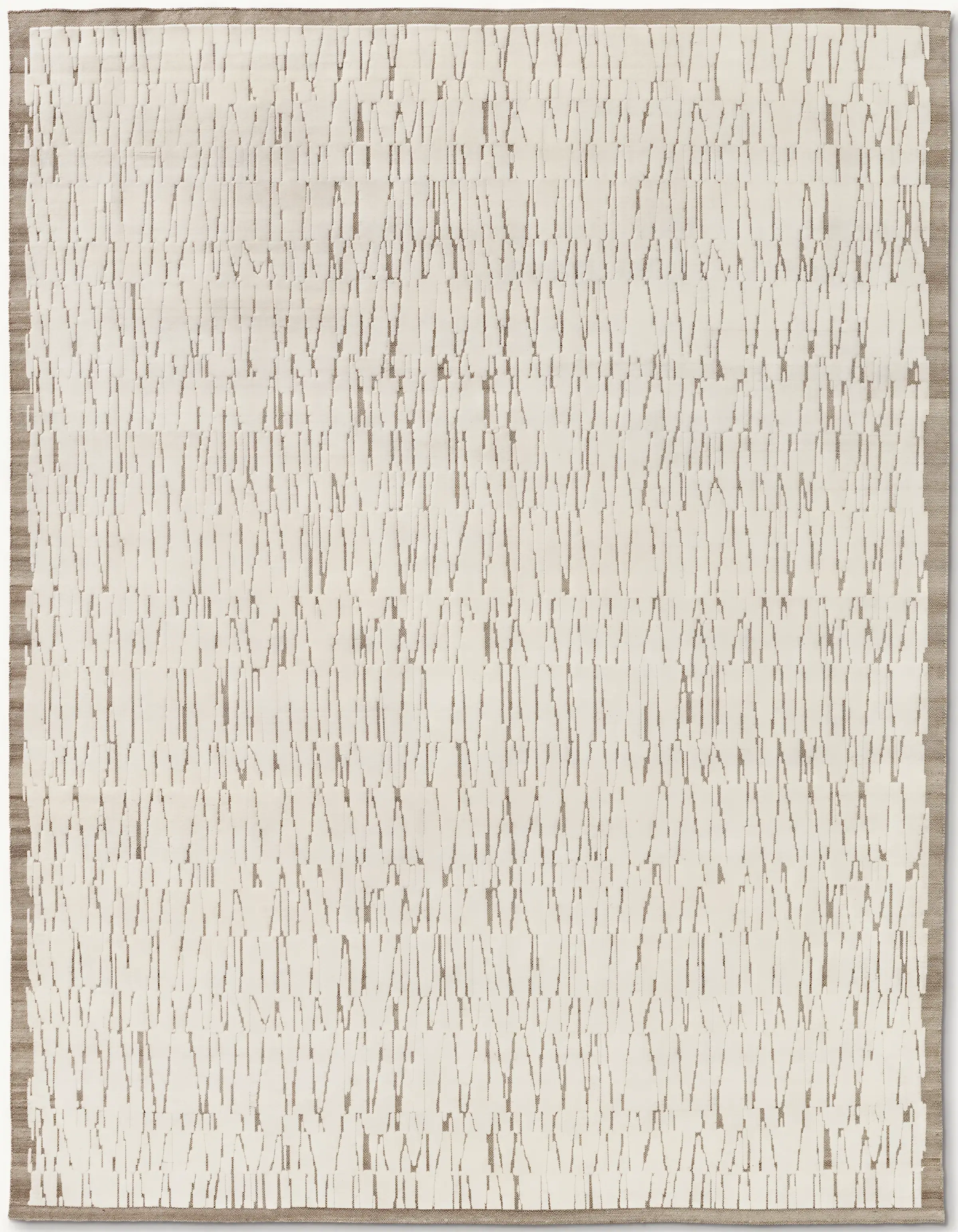 Kiri Hand-Knotted rug full overhead view