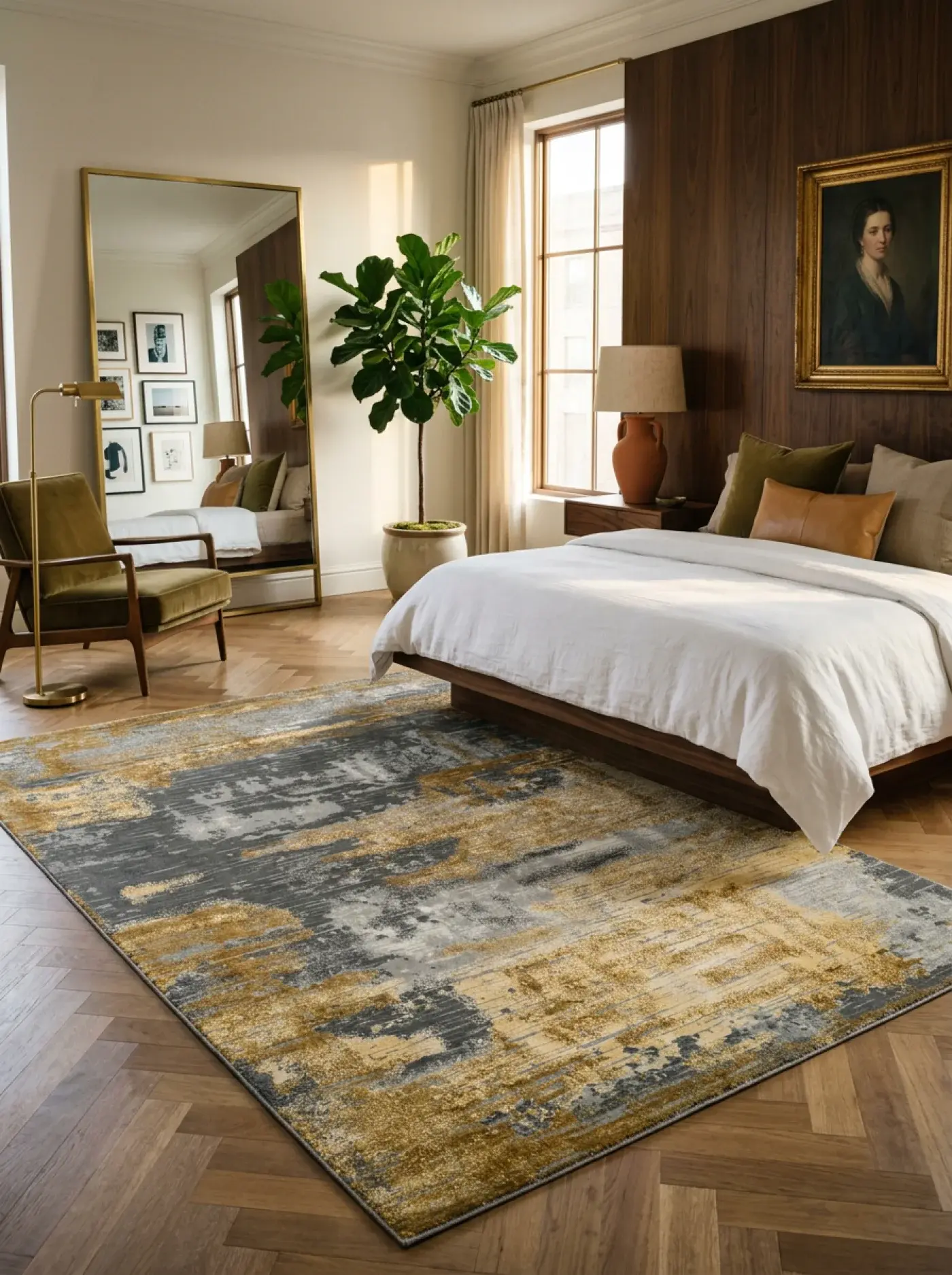 Genki Gold Gerry in a styled room setting