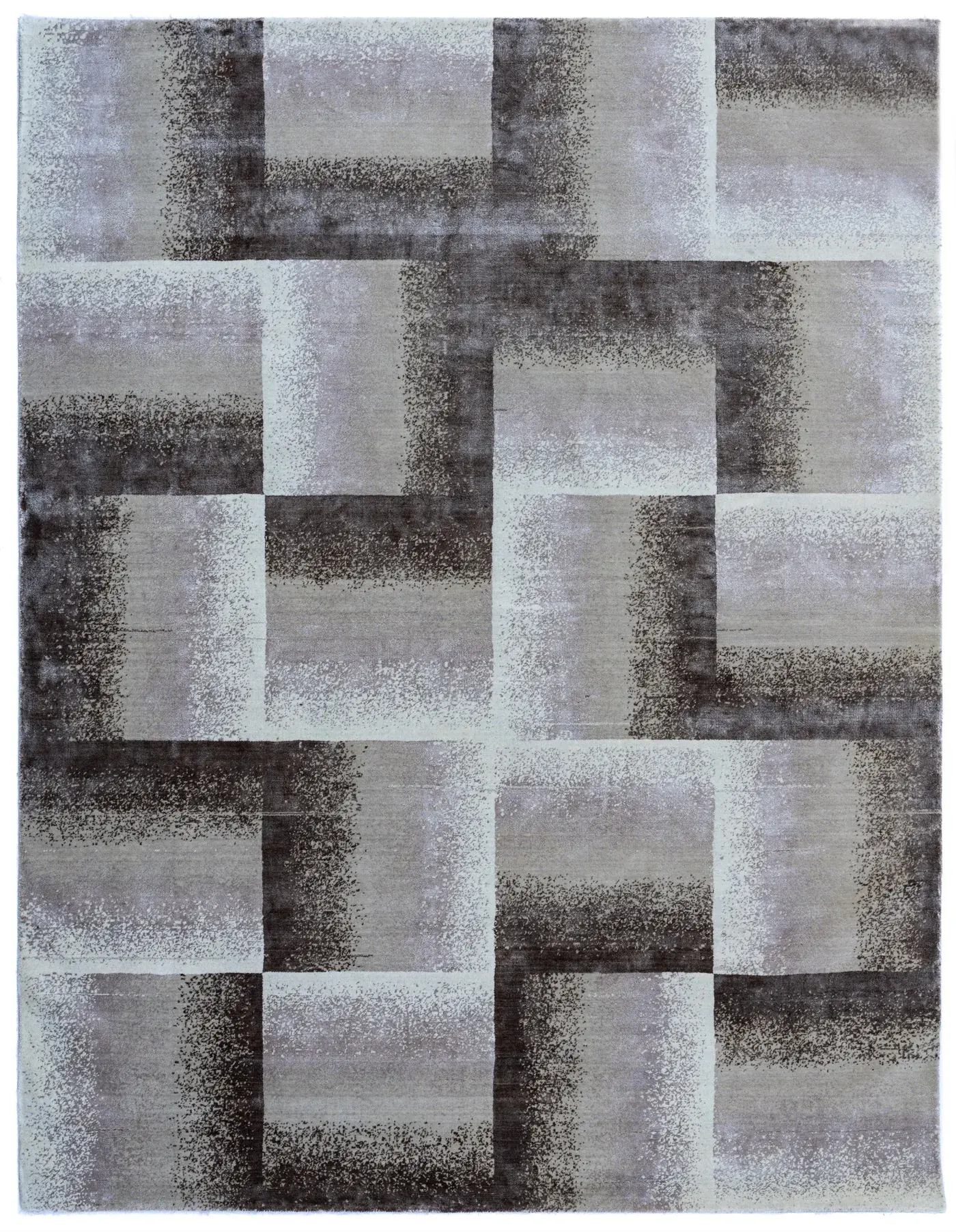 Haku Brown Beige Charcoal detail