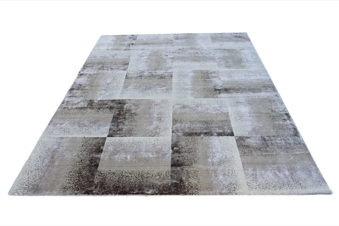 Haku Brown Beige Charcoal detail