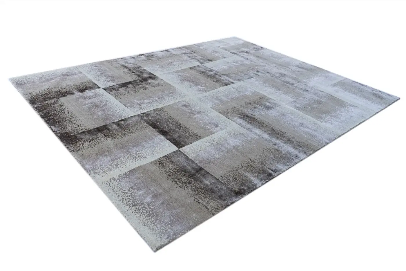 Haku Brown Beige Charcoal detail