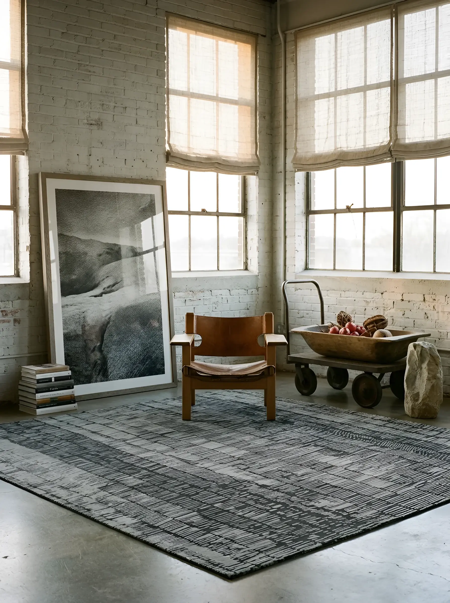 Ichiro Grey in a styled room setting