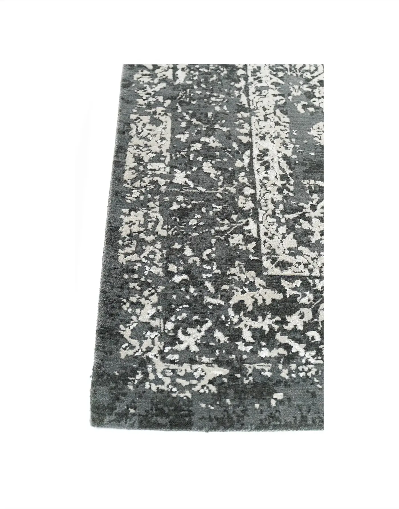 Rumi Grey Charcoal White detail