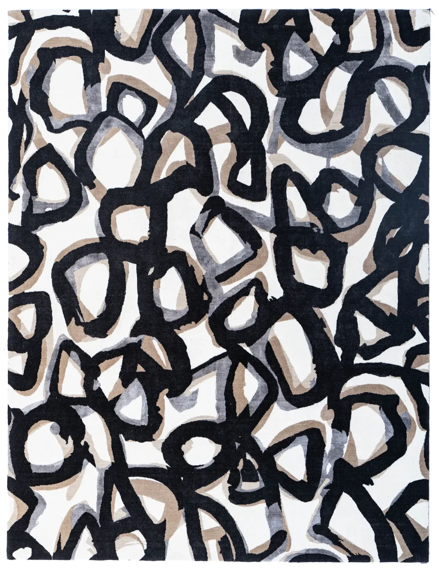 Shoji Brown Black White detail