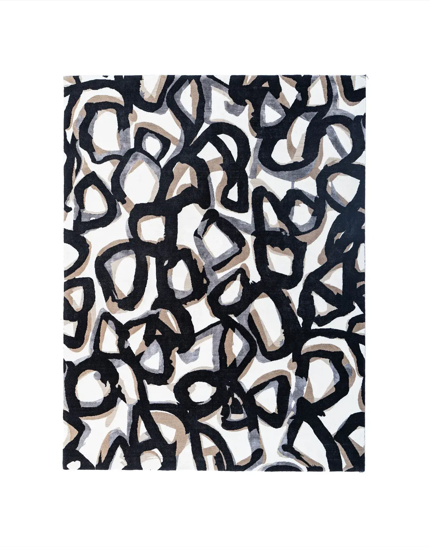 Shoji Brown Black White detail