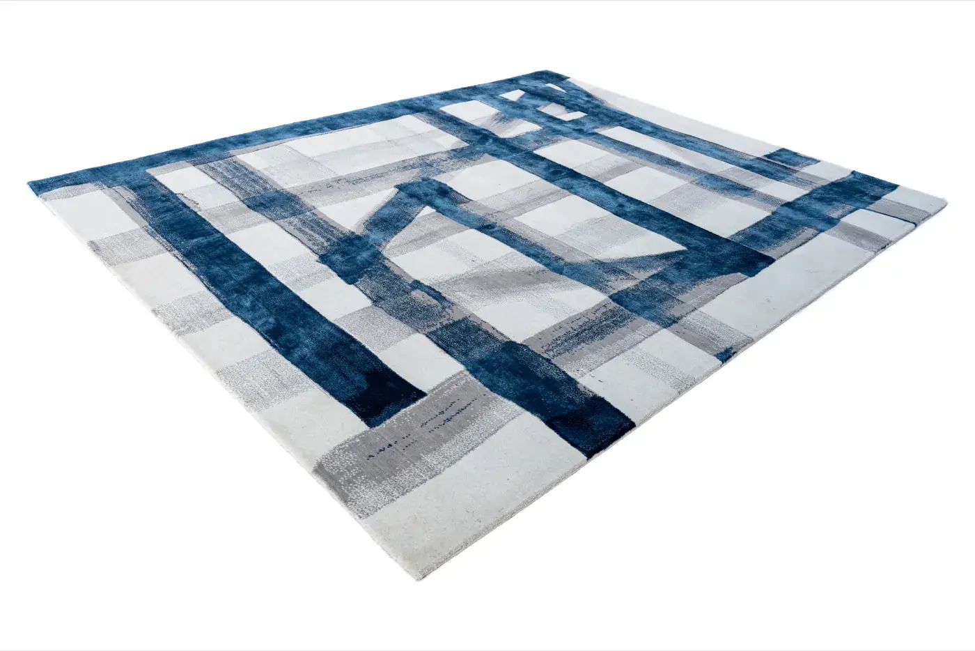 Tokiko Blue White detail