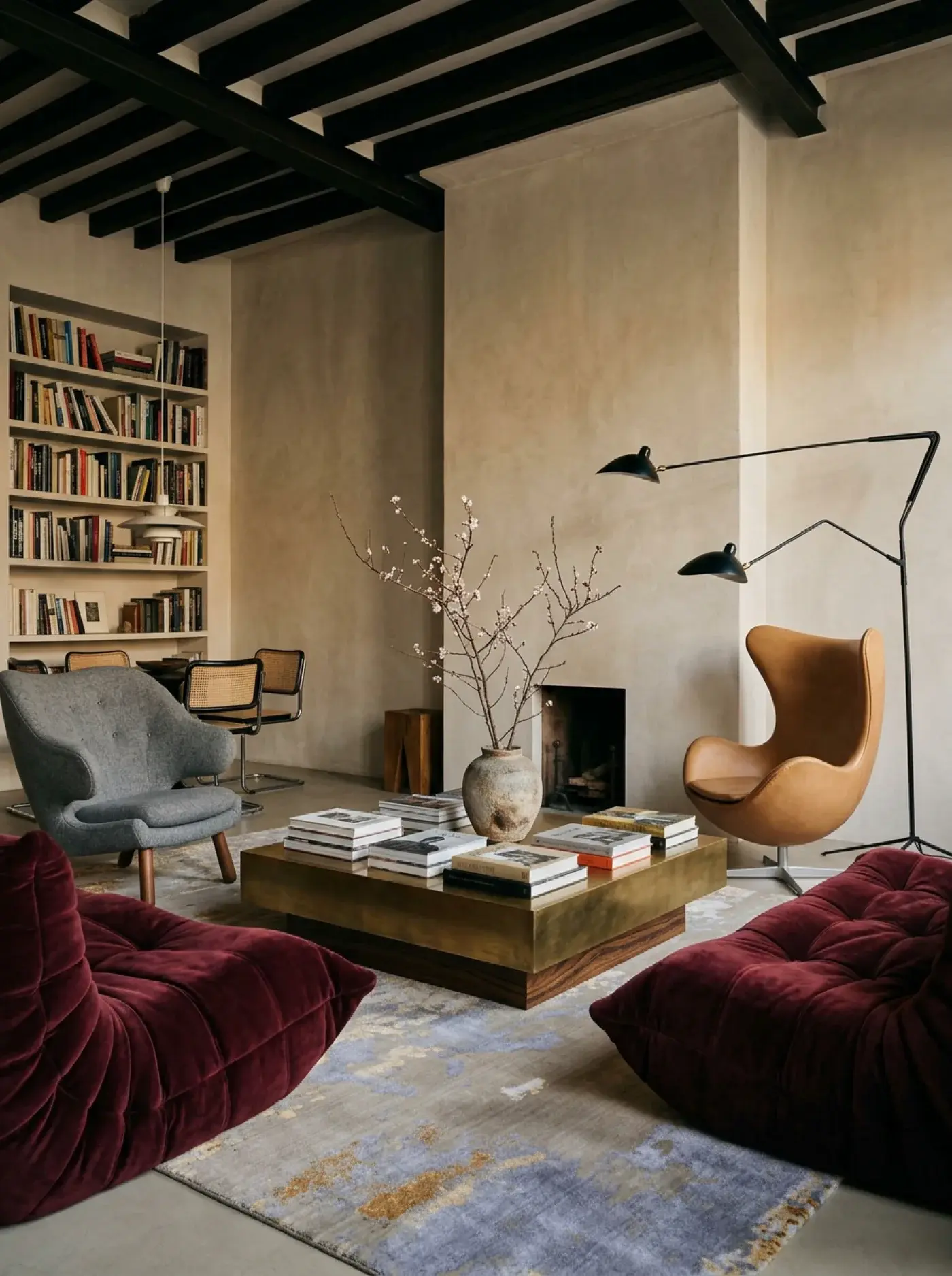 Wakana Gold Multi in a styled room setting