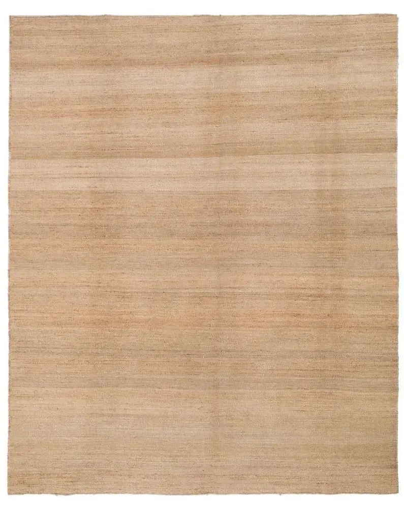 Sabi Natural full rug overhead view