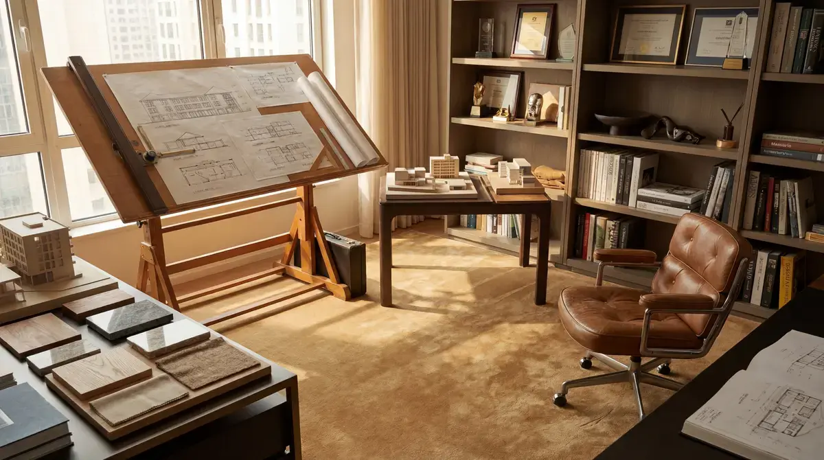 Kapetto rug in designer interior